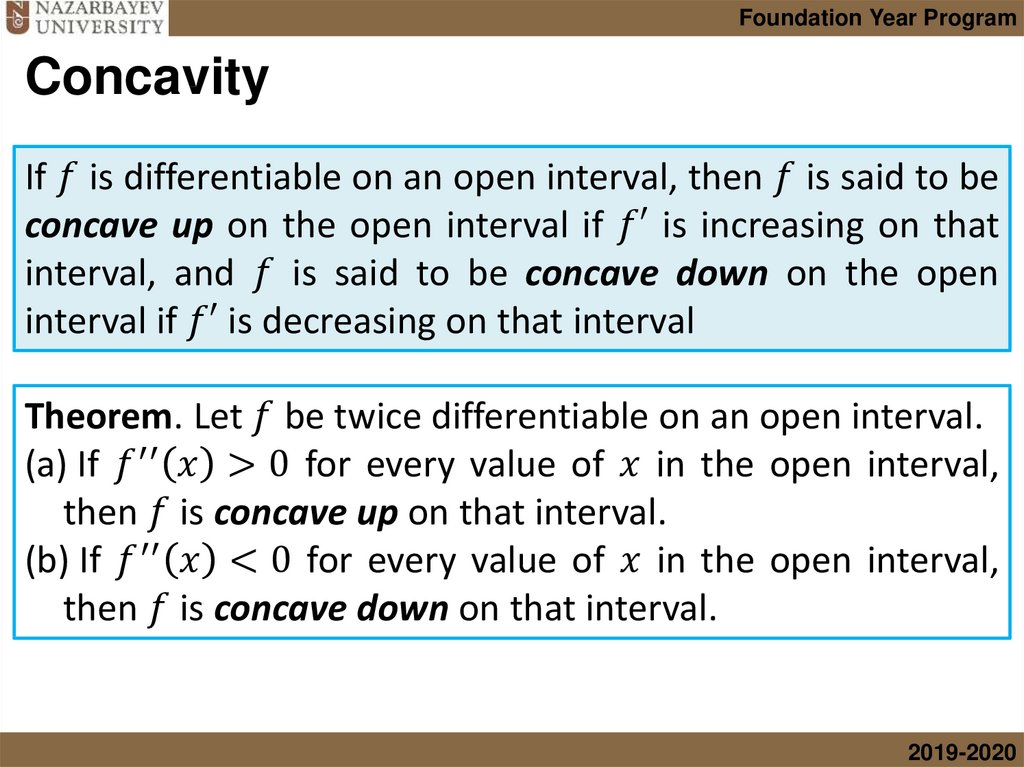 Concavity