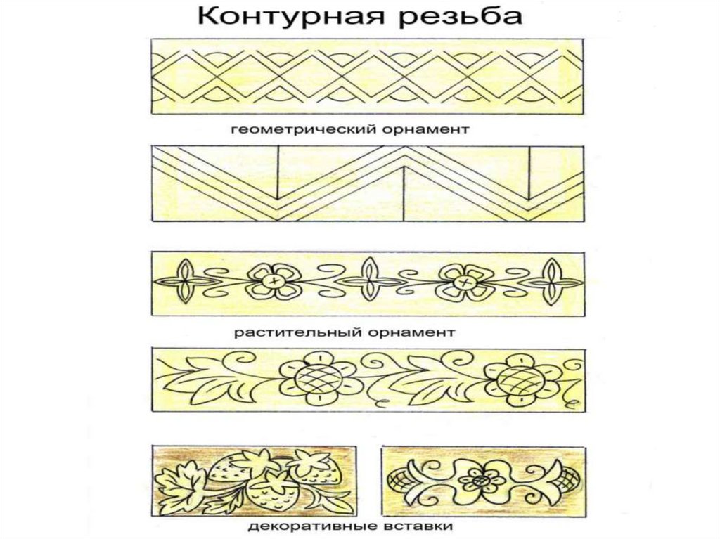 Картинки для вырезания по дереву резцами