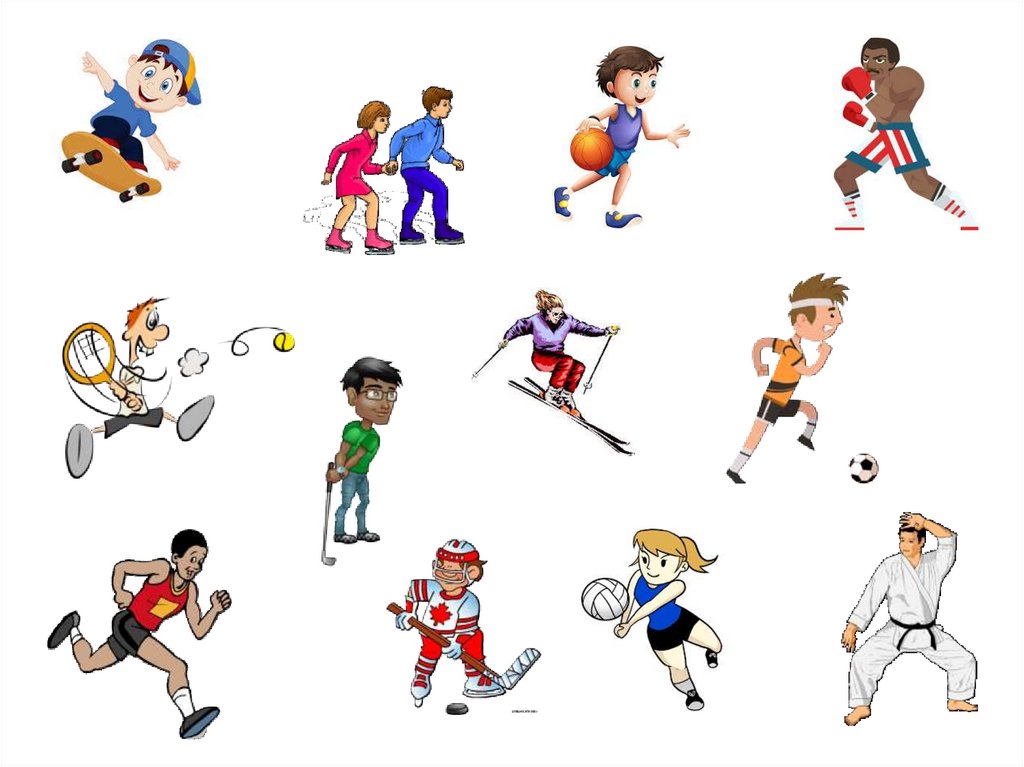 Картинки Спорт Для Детей С Названием