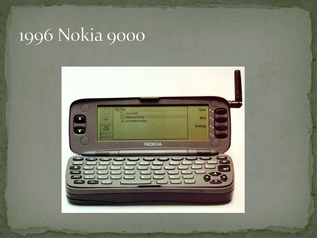 1996 Nokia 9000