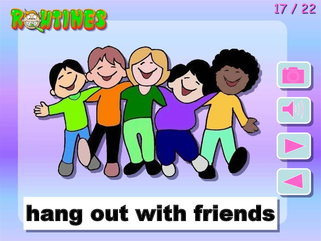 Hanging with friends game online