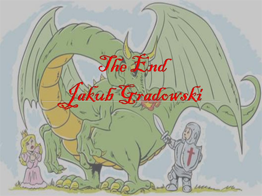 The End Jakub Gradowski