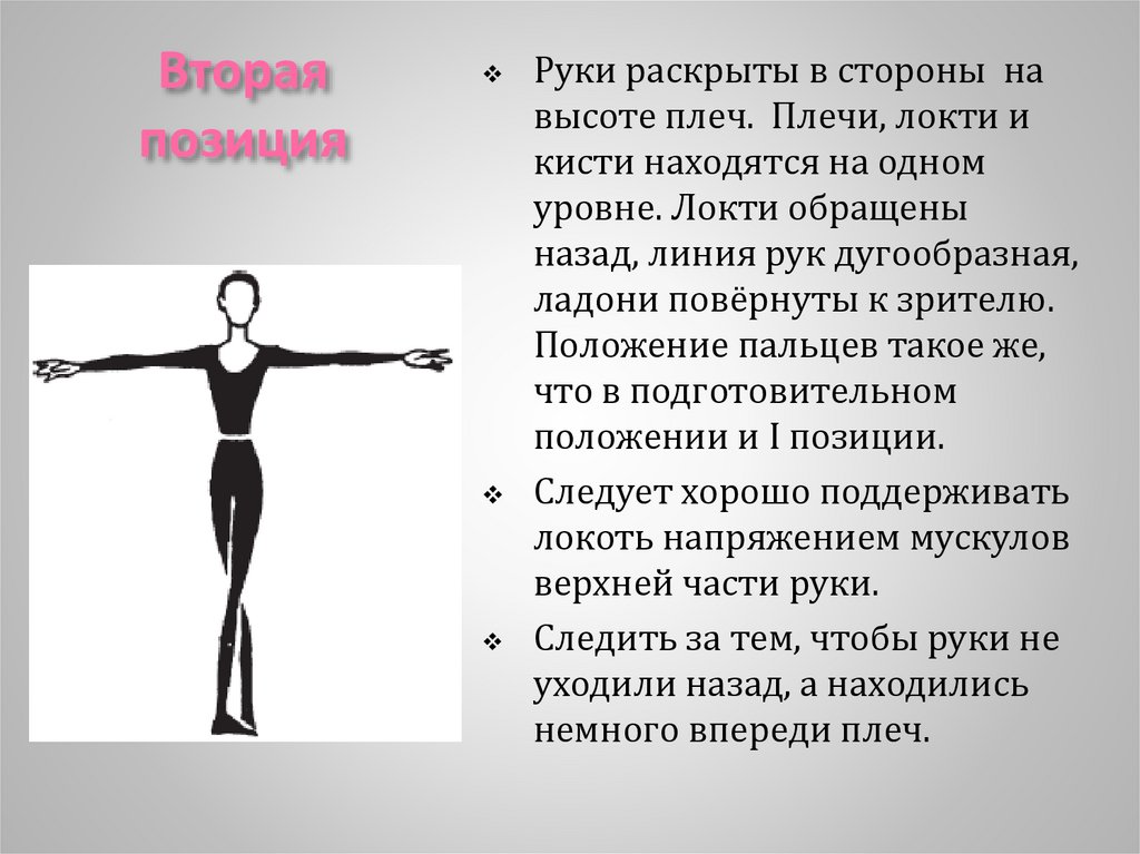 Позиции в балете названия с картинками на русском языке