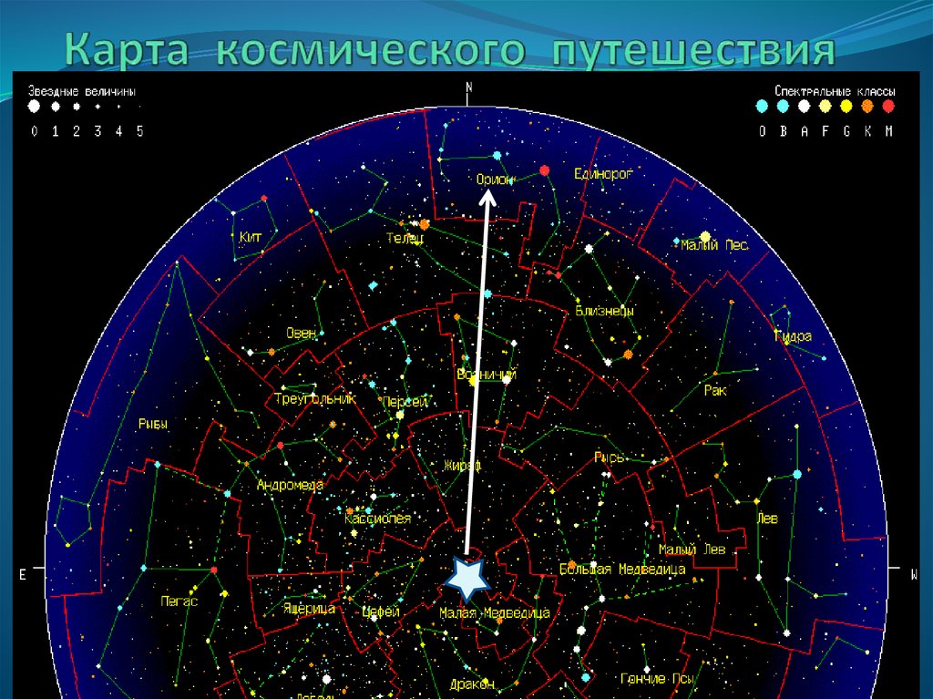 Интерактивная карта космоса