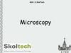 Microscopy. Microscopy methods
