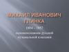 Михаил Иванович Глинка 1804 – 1857 - основоположник русской музыкальной классики
