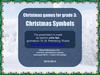 Christmas games for grade 3: Christmas Symbols