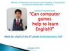 Can computer games help to learn English?