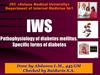 Pathophysiology of diabetes mellitus. Specific forms of diabetes