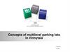 Concepts of multilevel parking lots in Vinnytsia