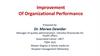 Improvement of organizational performance