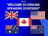 QUIZ “Welcome to English-speaking countries”