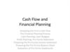 Cash Flow and financial planning