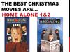 The best Christmas movies are