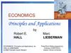 Economics. Principles and applications by