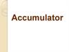 Accumulator types