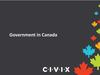 Government in Canada