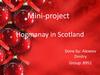 Mini-project. Hogmanay in Scotland