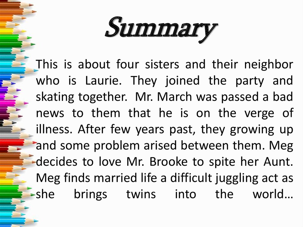 Little Women By Louisa May Alcott Online Presentation