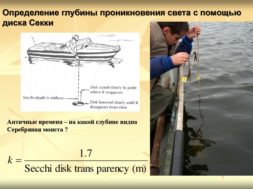 На какую глубину проникает