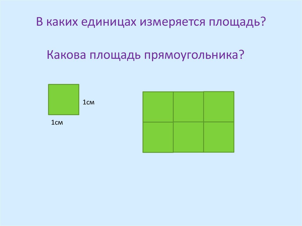 Какова площадь данной