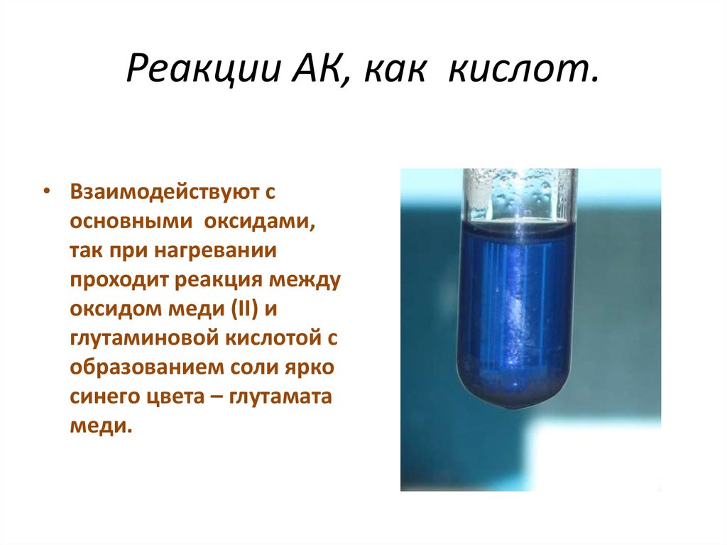 Оксид меди 2 реагенты