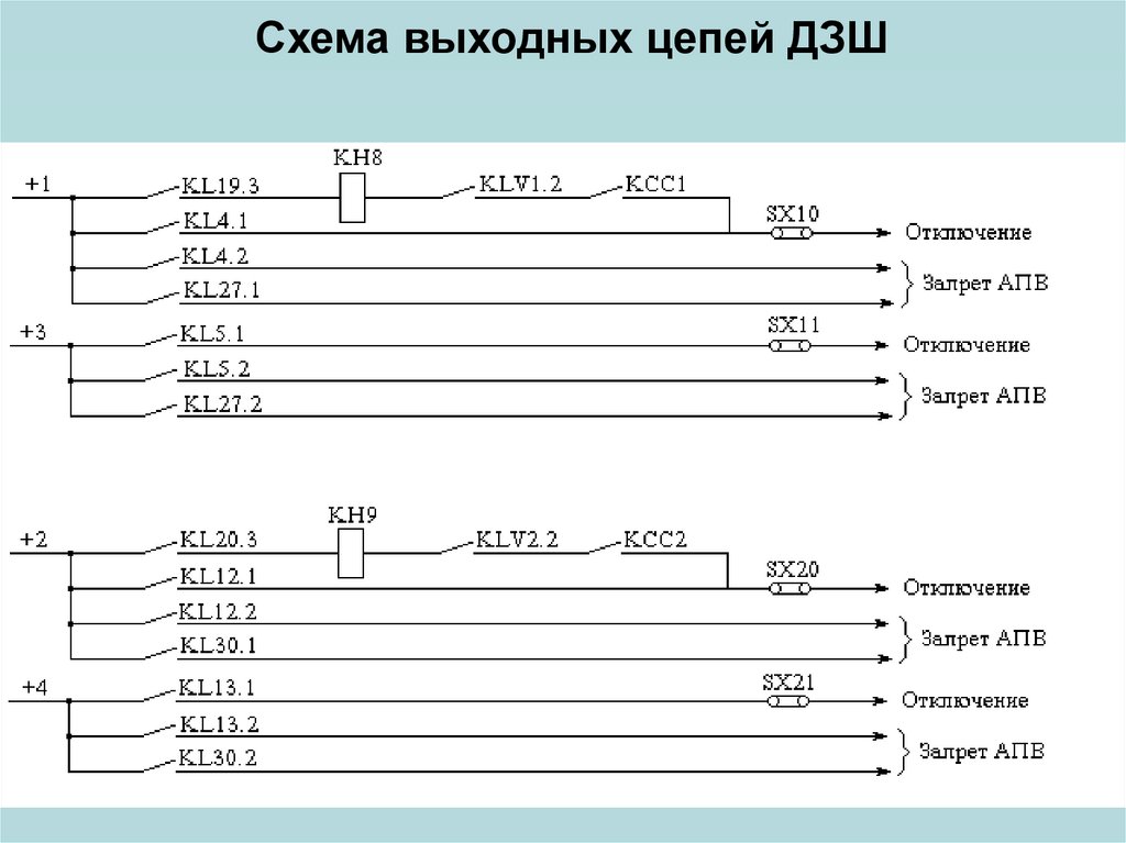 Схема дзш 110