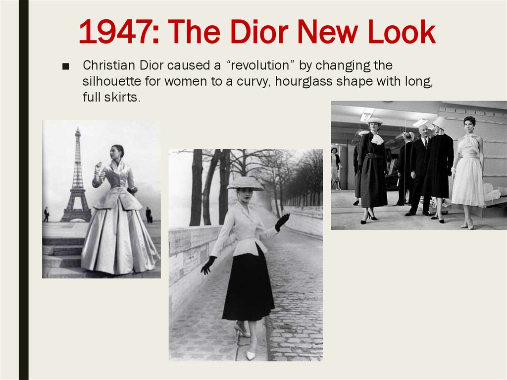 1947: The Dior New Look
