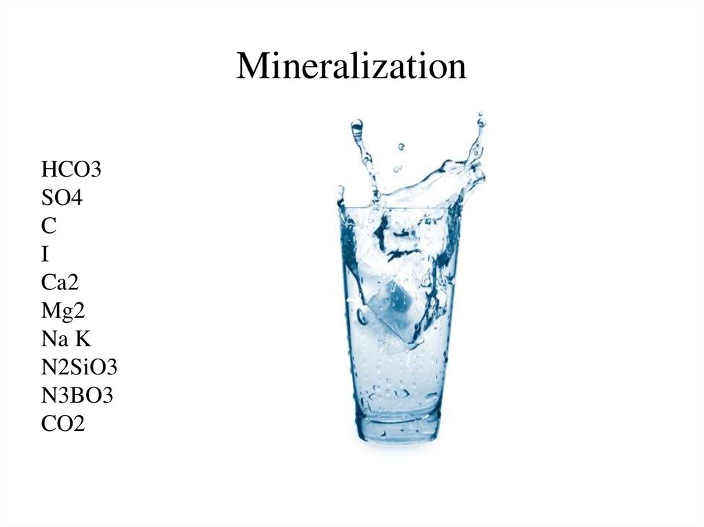 Mineralization