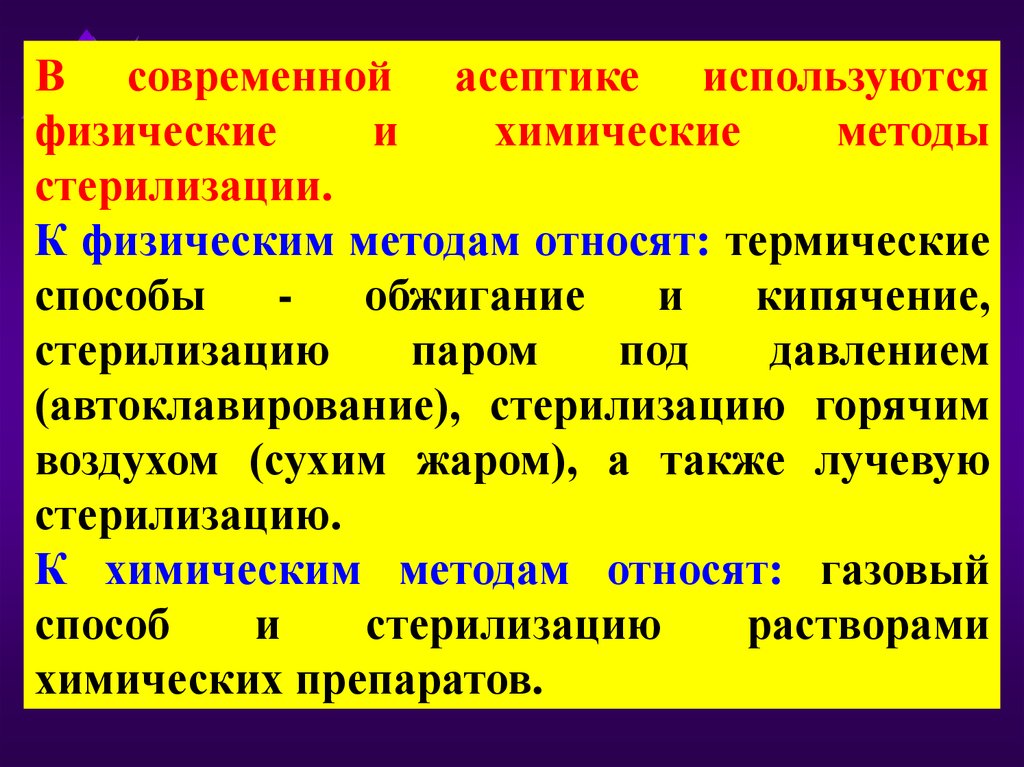 Асептика и антисептика в процедурном кабинете презентация