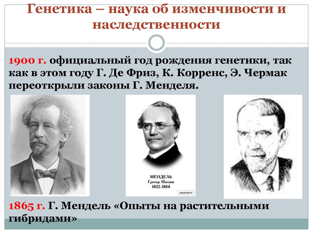 Презентация на тему наследственность и изменчивость