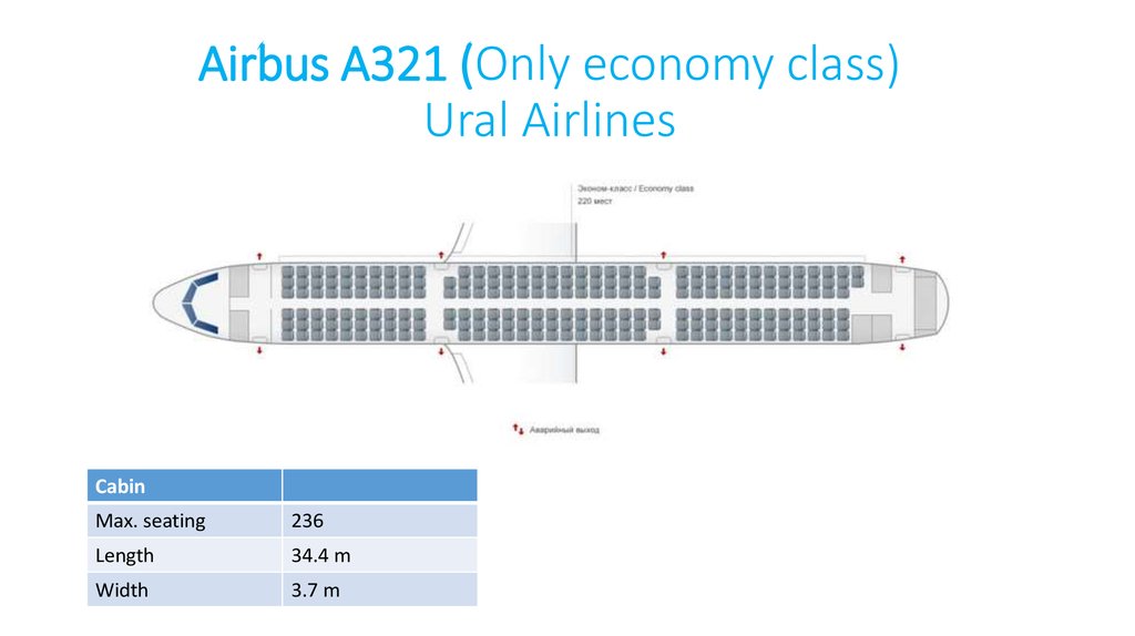 Аэробус 321 схема салона уральские авиалинии фото