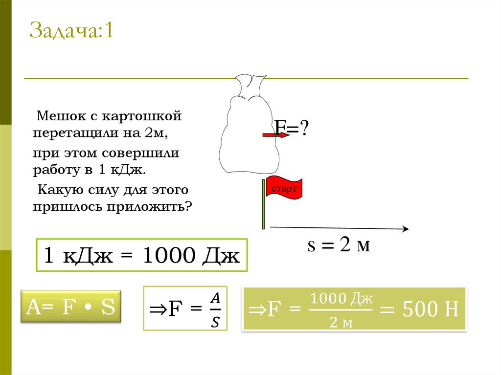 Совершилась ли работа?