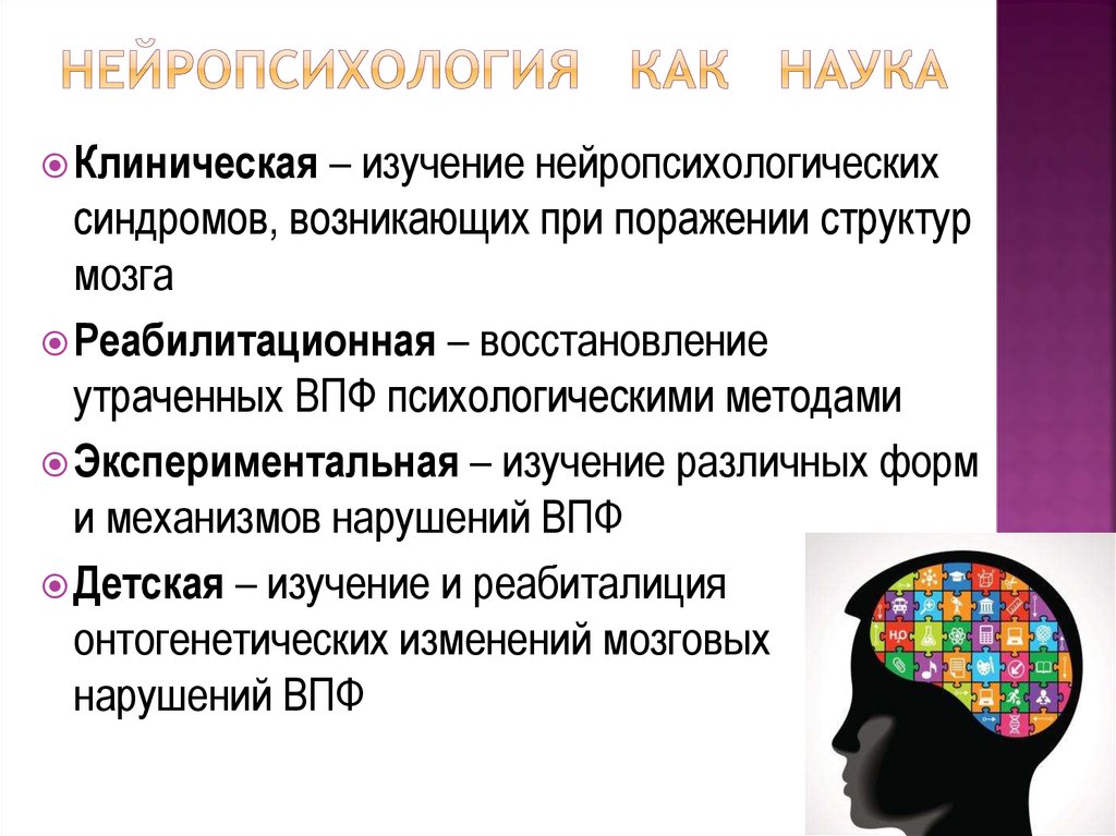 Нейропсихологический подход к изучению нарушений сознания при локальных поражениях мозга презентация