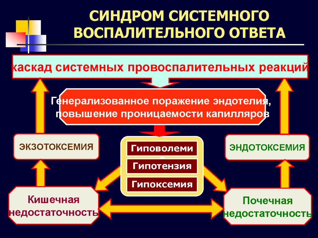 Схемы воспалительную реакцию тканей на внедрение микробов