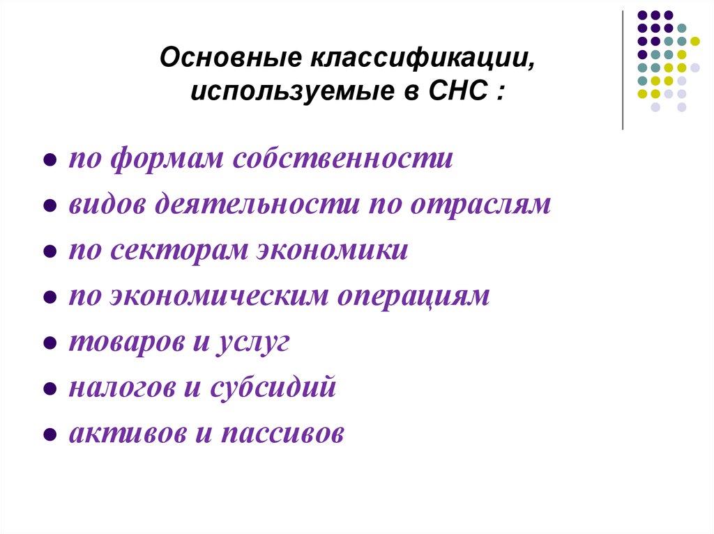 Классификация примет