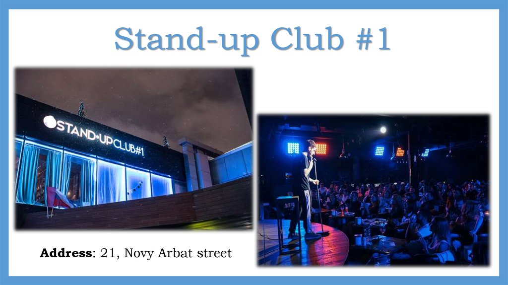 Stand-up Club #1
