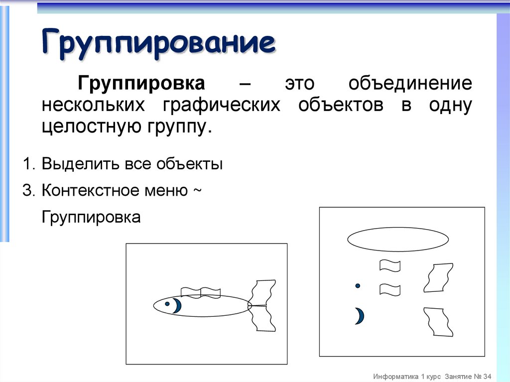 Графический объект в презентации