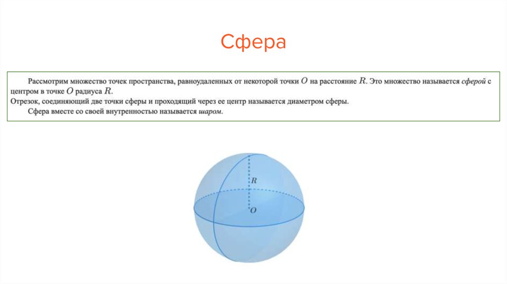 Площадь сферы 11 класс презентация