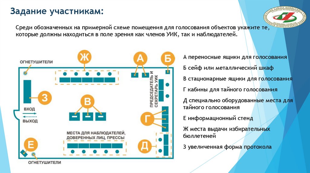 Проголосовал в помещении