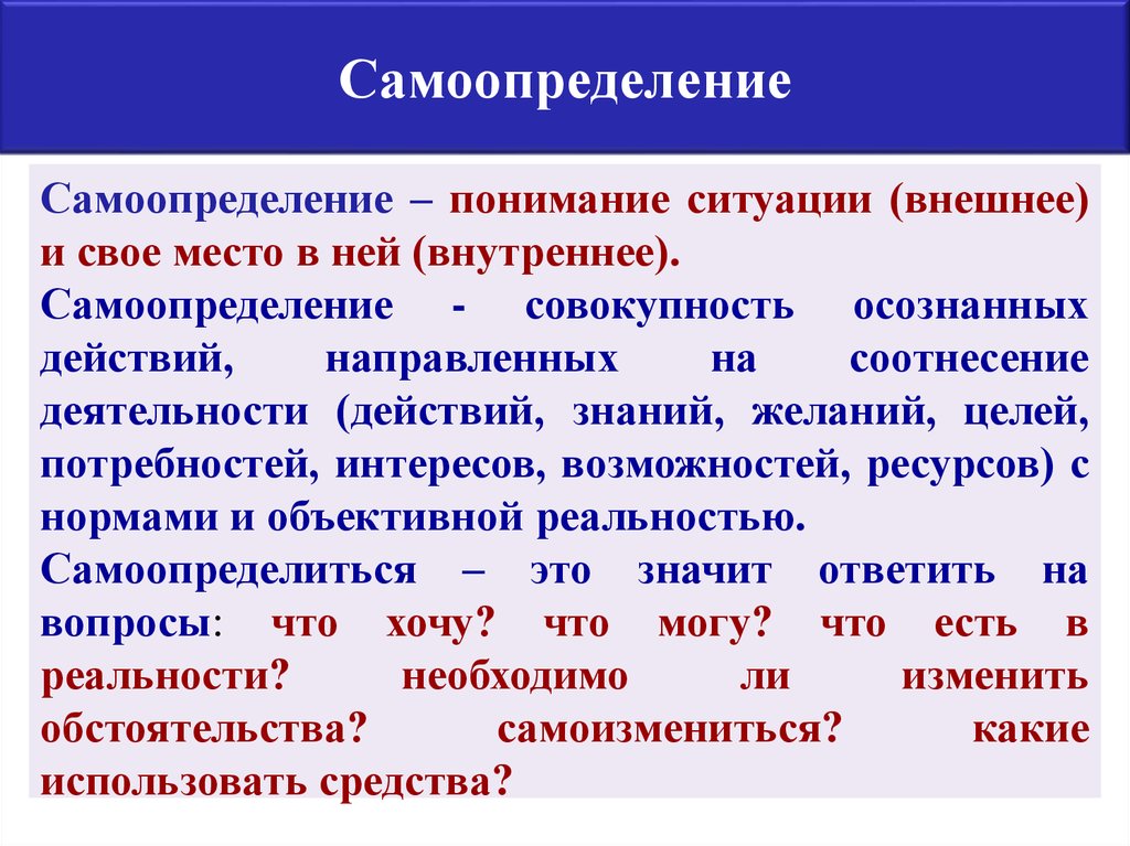 Внешняя ситуация. Внешняя обстановка. Понимание ситуации. Самоопределение Украины.