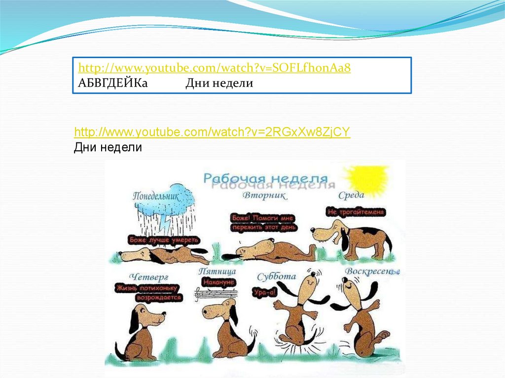 Презентация к уроку окружающего мира 1 класс когда придет суббота