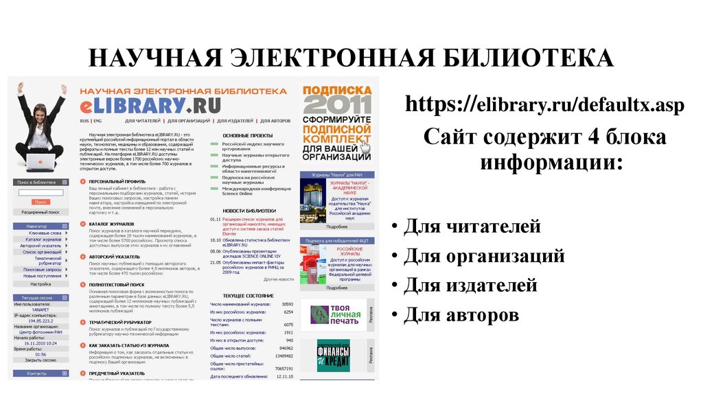 Elibrary электронная. Научная электронная. Elibrary. Электронная научная статья. Презентация елайбрари.