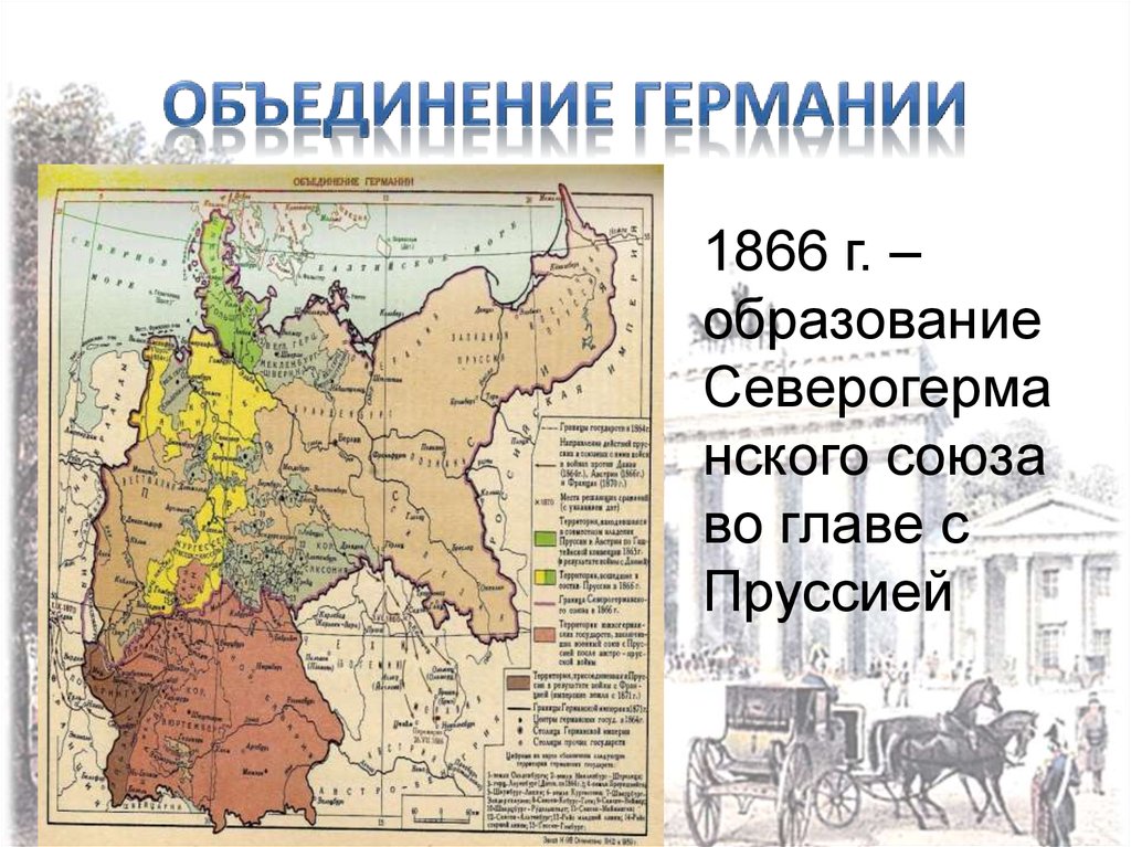 Презентация объединение италии объединение германии