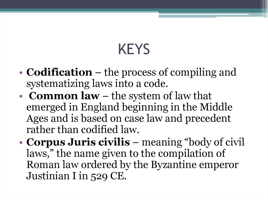 common law middle ages