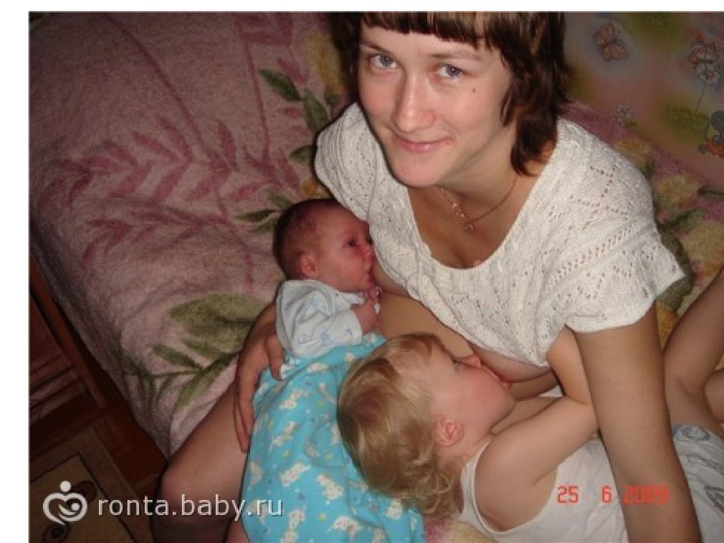 Русские мамы сосут домашнее