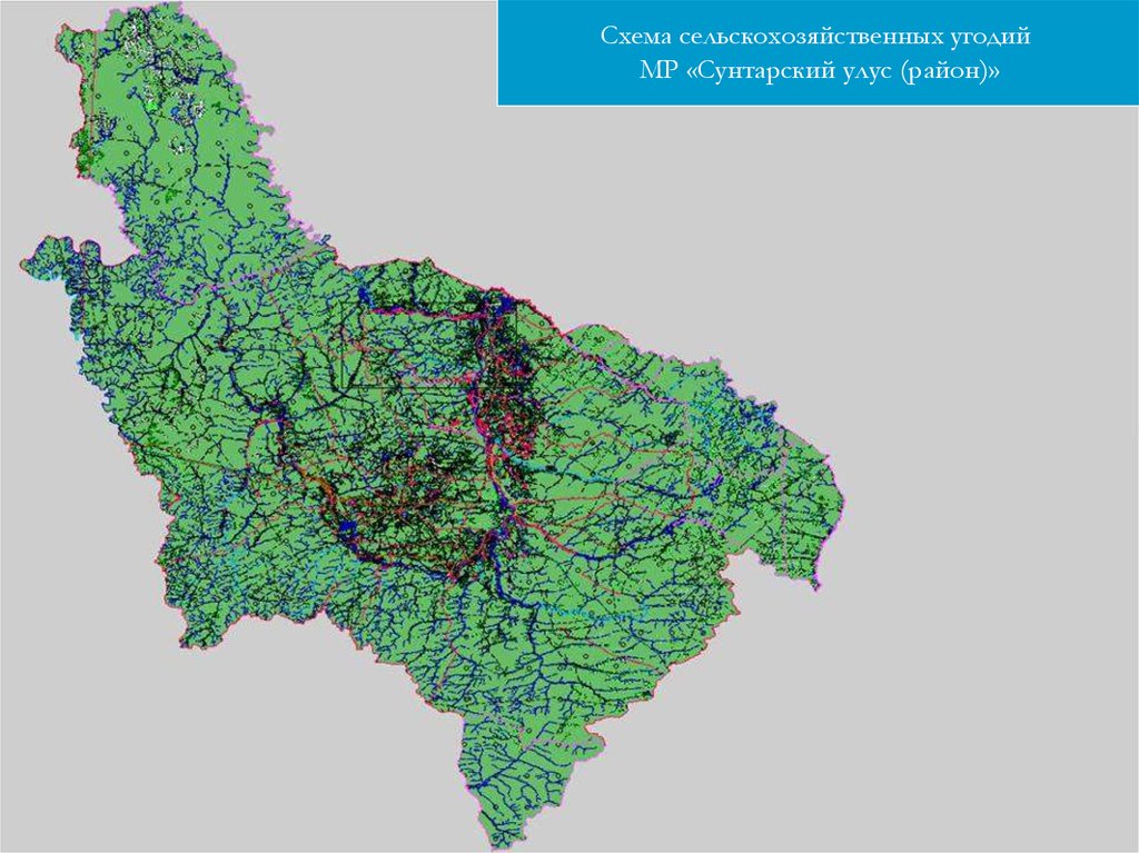 Спутниковая карта нюрбинского района