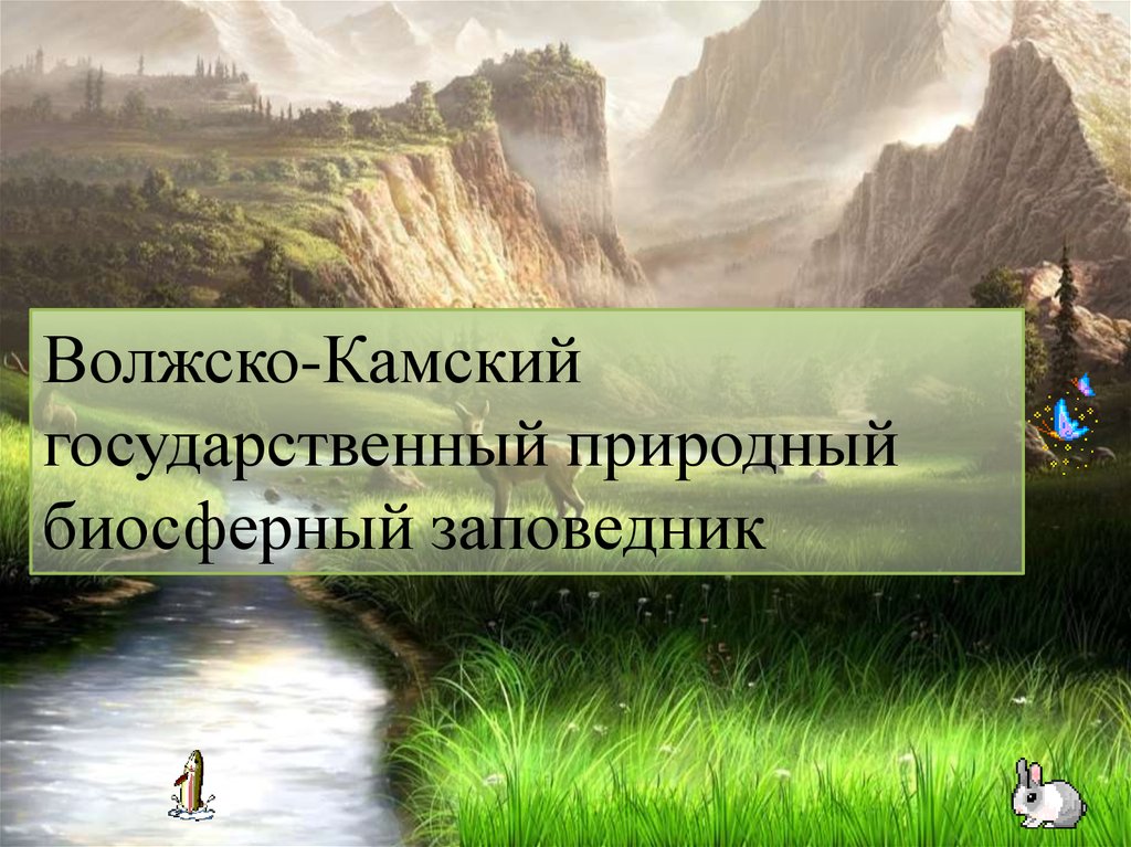 Волжско камский государственный природный биосферный заповедник презентация