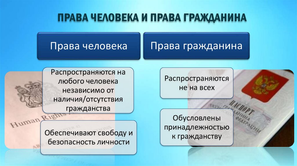 Права человека презентация 10 класс