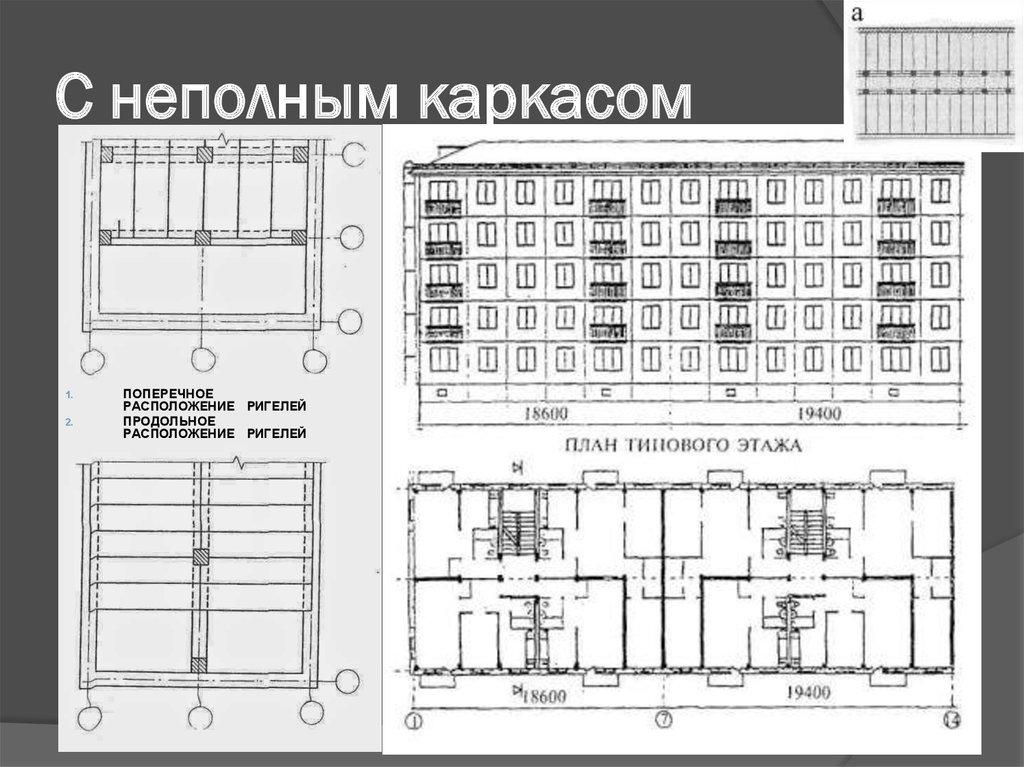 Каркасная система план